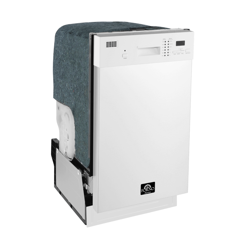 FORNO 18″ Polo White Dishwasher