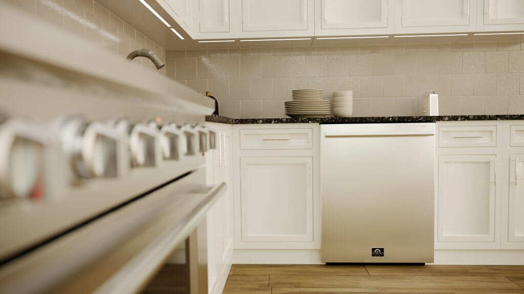 FORNO 24” Pozzo Tall Tub Dishwasher