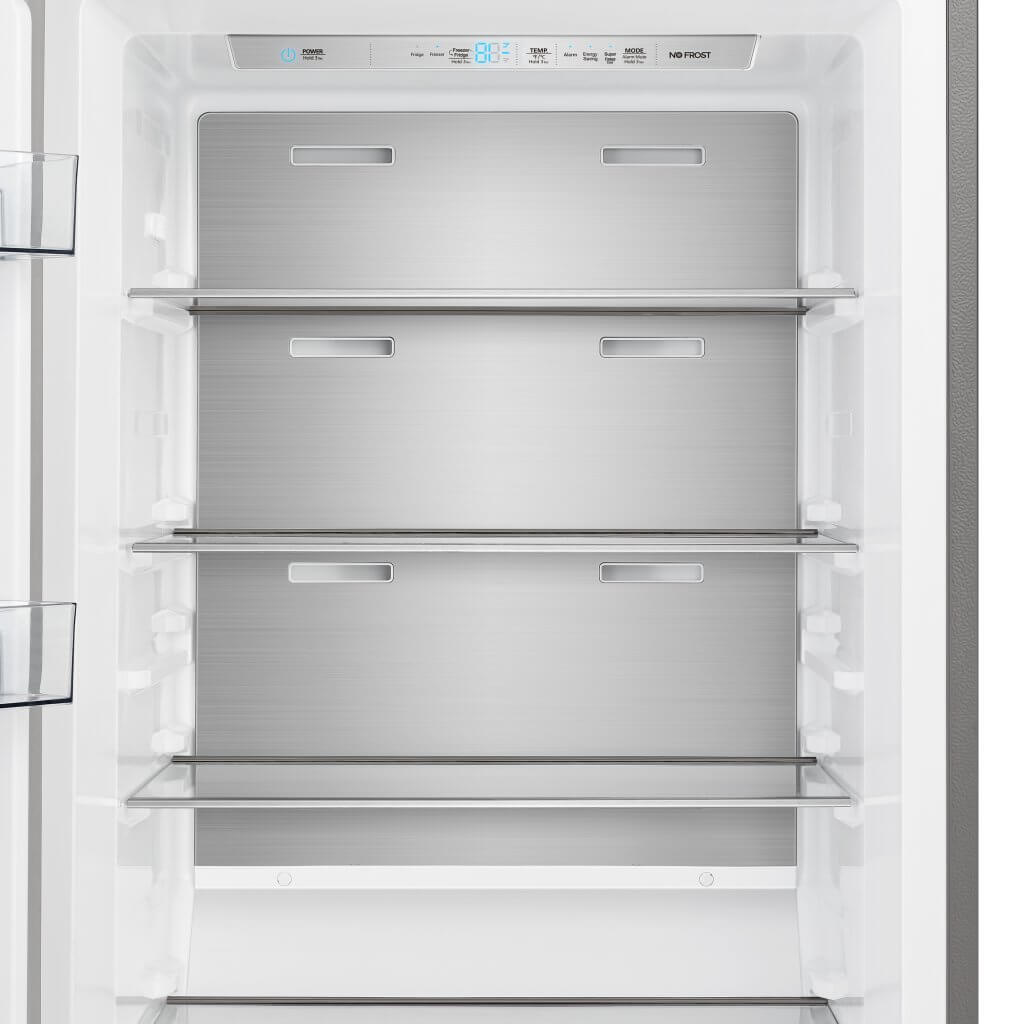 FORNO Maderno 32″ Left Swing Convertible Refrigerator/Freezer Built-In with Decorative Grill Trim, 13.6 cu.ft.