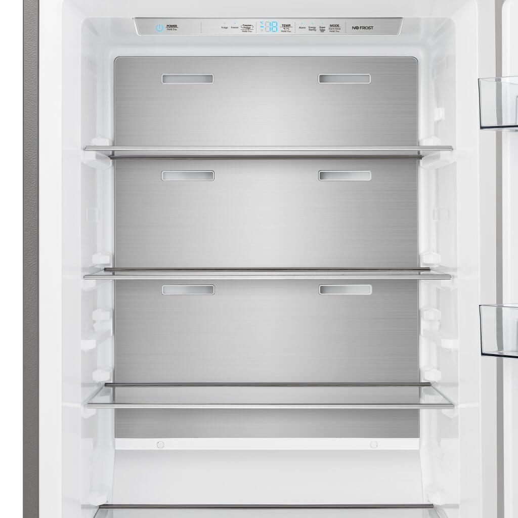 FORNO Maderno 32″ Right Swing Convertible Refrigerator/Freezer Built-In with Decorative Grill Trim, 13.6 cu.ft.