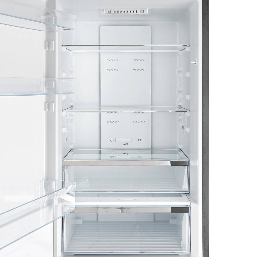 FORNO -Guardia 23.4’’ Bottom Freezer Refrigerator Left Swing, 10.8 cu.ft.
