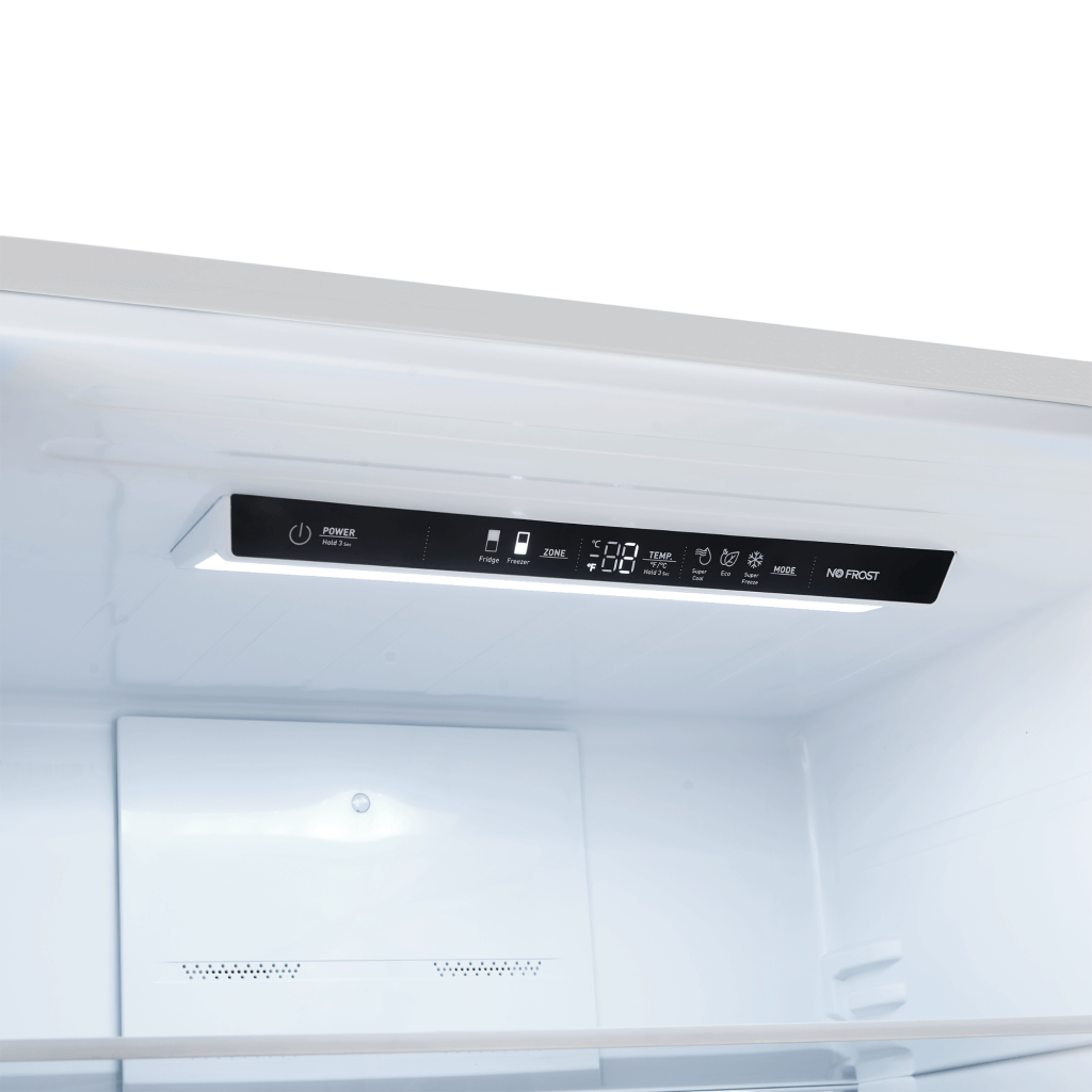 FORNO 31″ Milano Espresso Bottom Freezer Right Swing Door Refrigerator in Stainless Steel, 17.2 cu. ft.