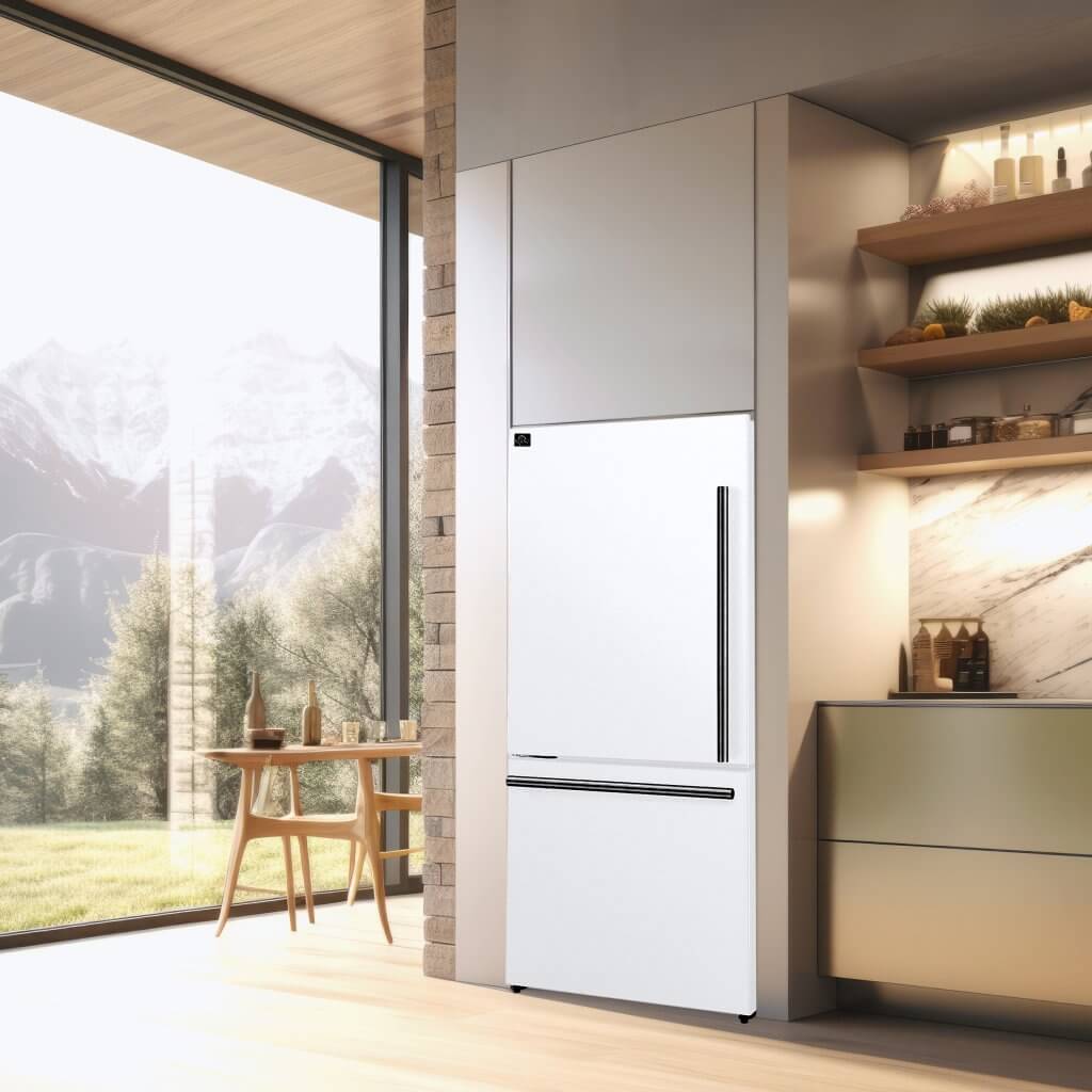 FORNO – Milano Espresso 31″ White with Ice Maker
