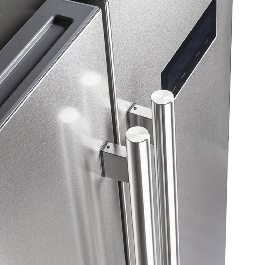 FORNO Salerno 33″ Side-by-Side 15.6 Cu.Ft. Stainless Steel Refrigerator