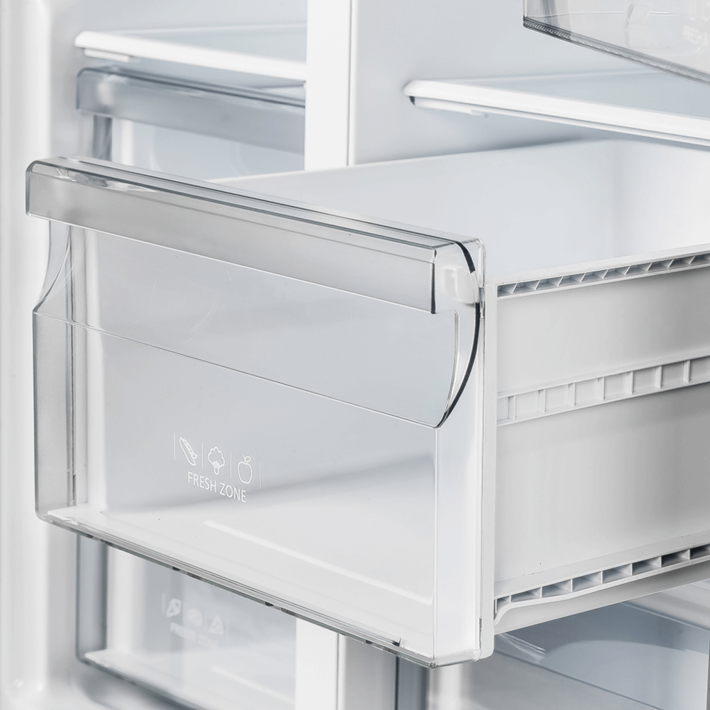 FORNO Salerno 33″ Side-by-Side 15.6 Cu.Ft. Stainless Steel Refrigerator