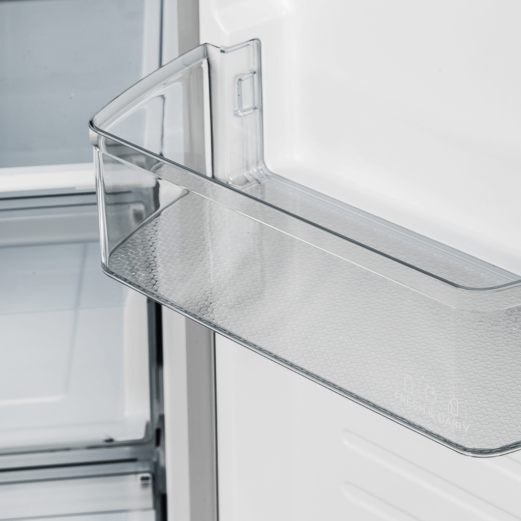 FORNO Salerno 33″ Side-by-Side 15.6 Cu.Ft. Stainless Steel Refrigerator
