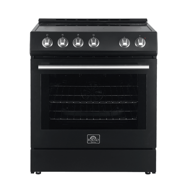 FORNO Leonardo Espresso 30″ Electric Range Black