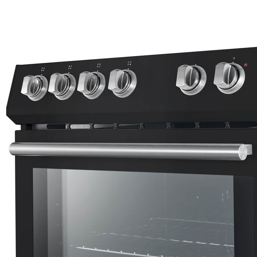 FORNO Leonardo Espresso 30″ Electric Range Black