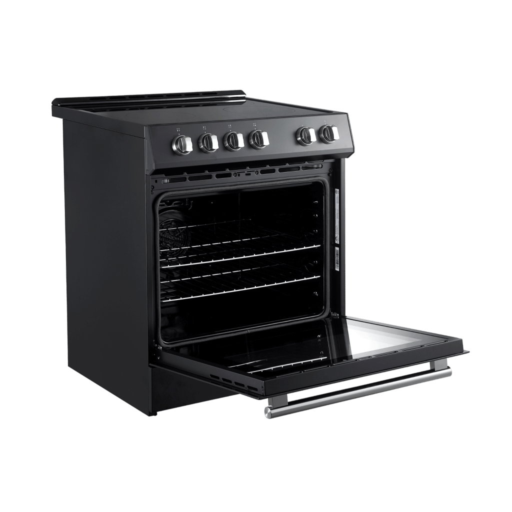 FORNO Leonardo Espresso 30″ Electric Range Black