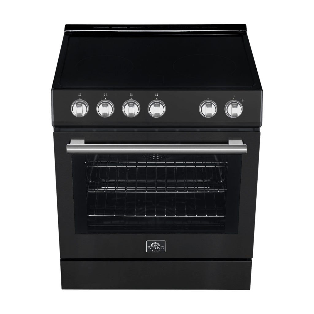 FORNO Leonardo Espresso 30″ Electric Range Black