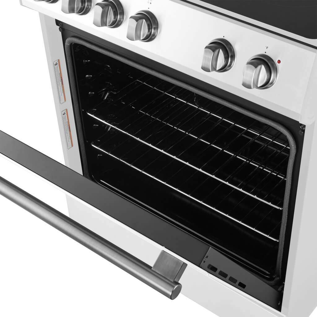 FORNO Leonardo Espresso 30″ Electric Range White