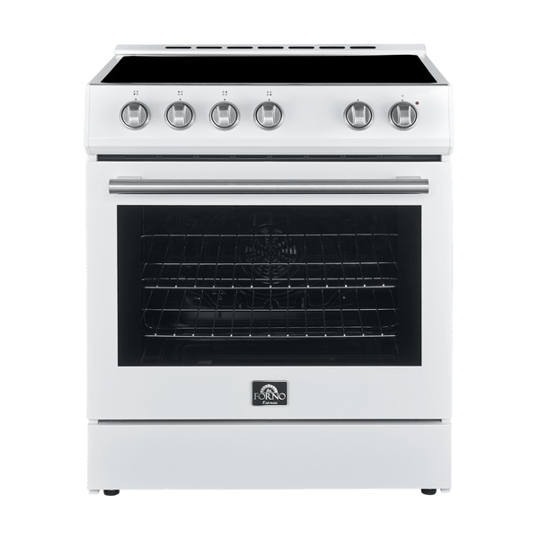 FORNO Leonardo Espresso 30″ Electric Range White