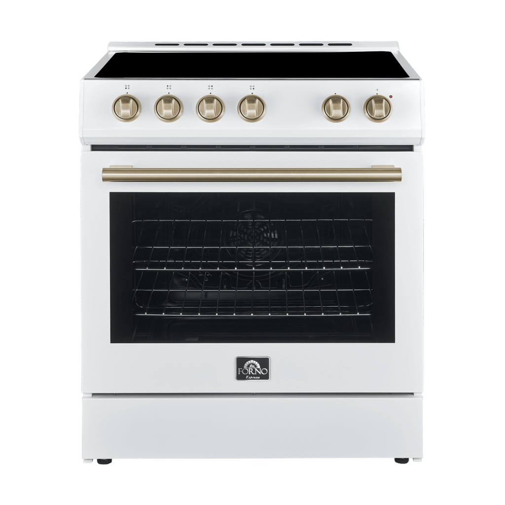 FORNO Leonardo Espresso 30″ Electric Range White