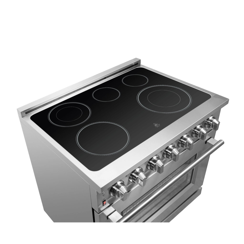 FORNO Massimo 36″ Freestanding Chef Door Electric Range