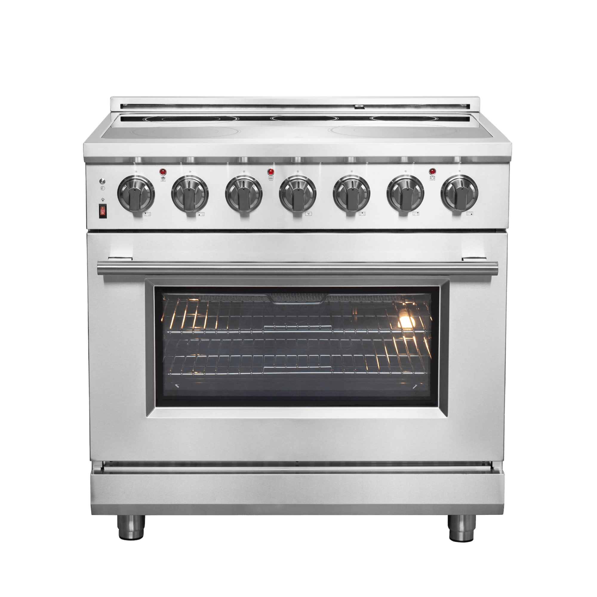 FORNO Massimo 36″ Freestanding Chef Door Electric Range