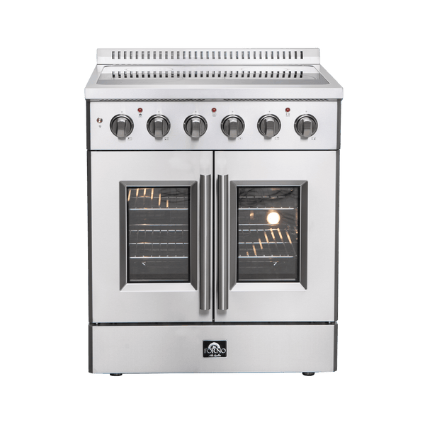 FORNO Galiano 30″ Freestanding French Door Electric Range