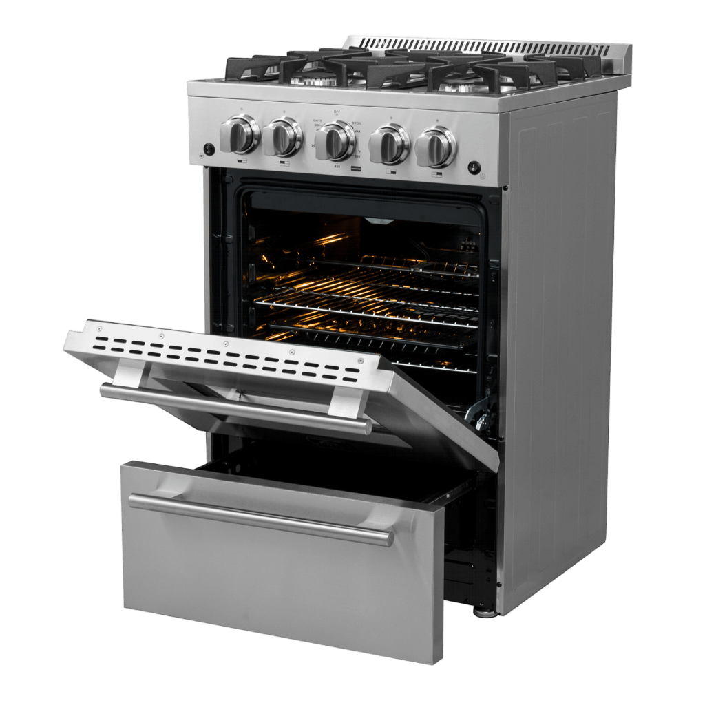 FORNO Breno 24″ Freestanding Gas Range
