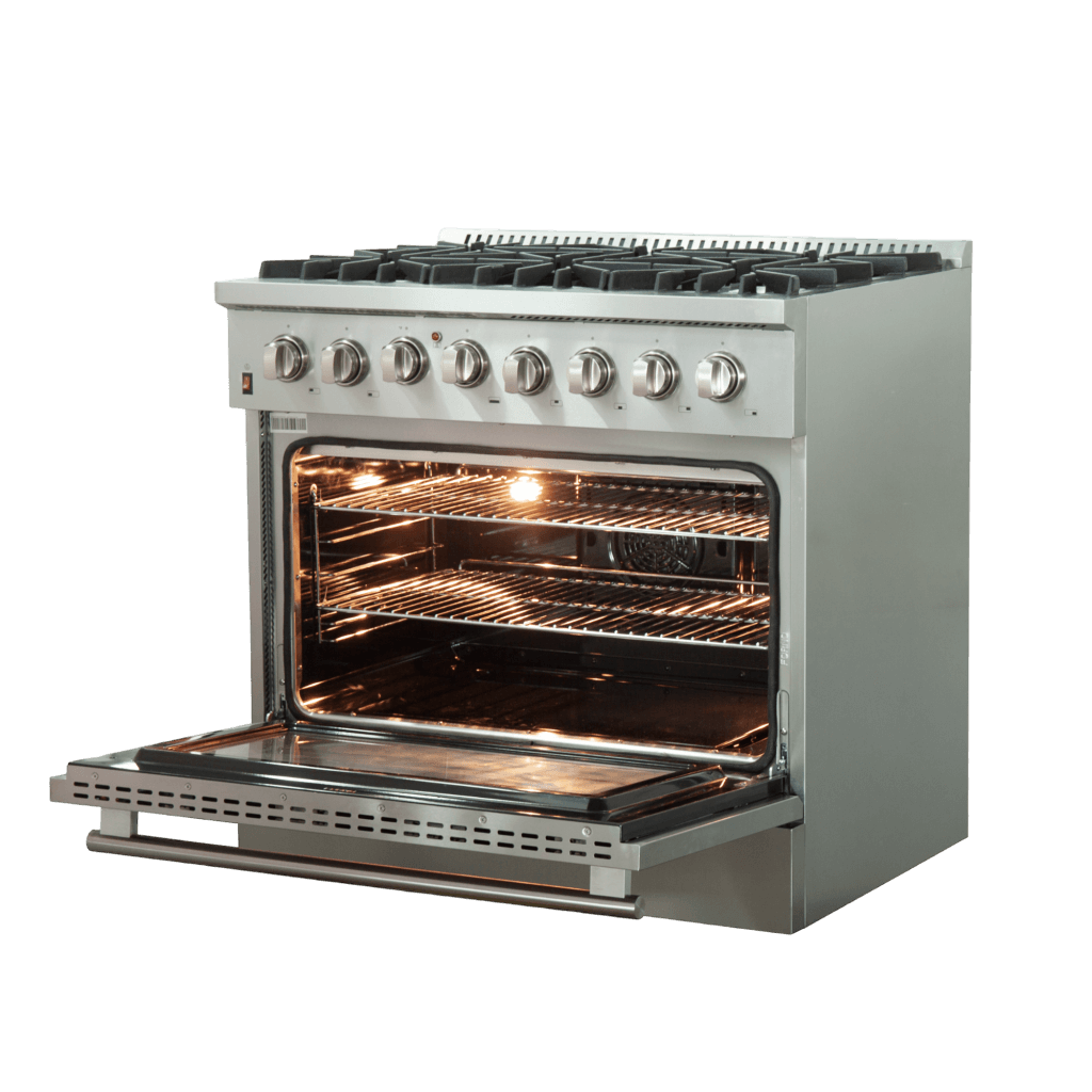 FORNO Galiano 36″ Freestanding Dual Fuel Range