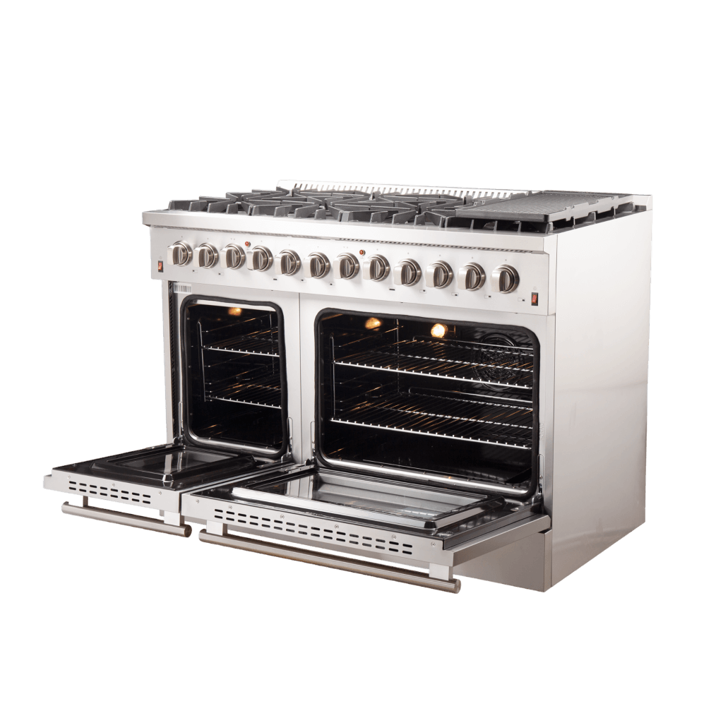 FORNO Galiano 60″ Freestanding Dual Fuel Range