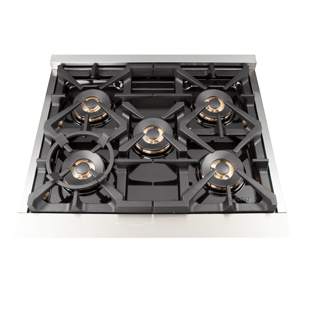FORNO Capriasca 30″ Freestanding Dual Fuel Range