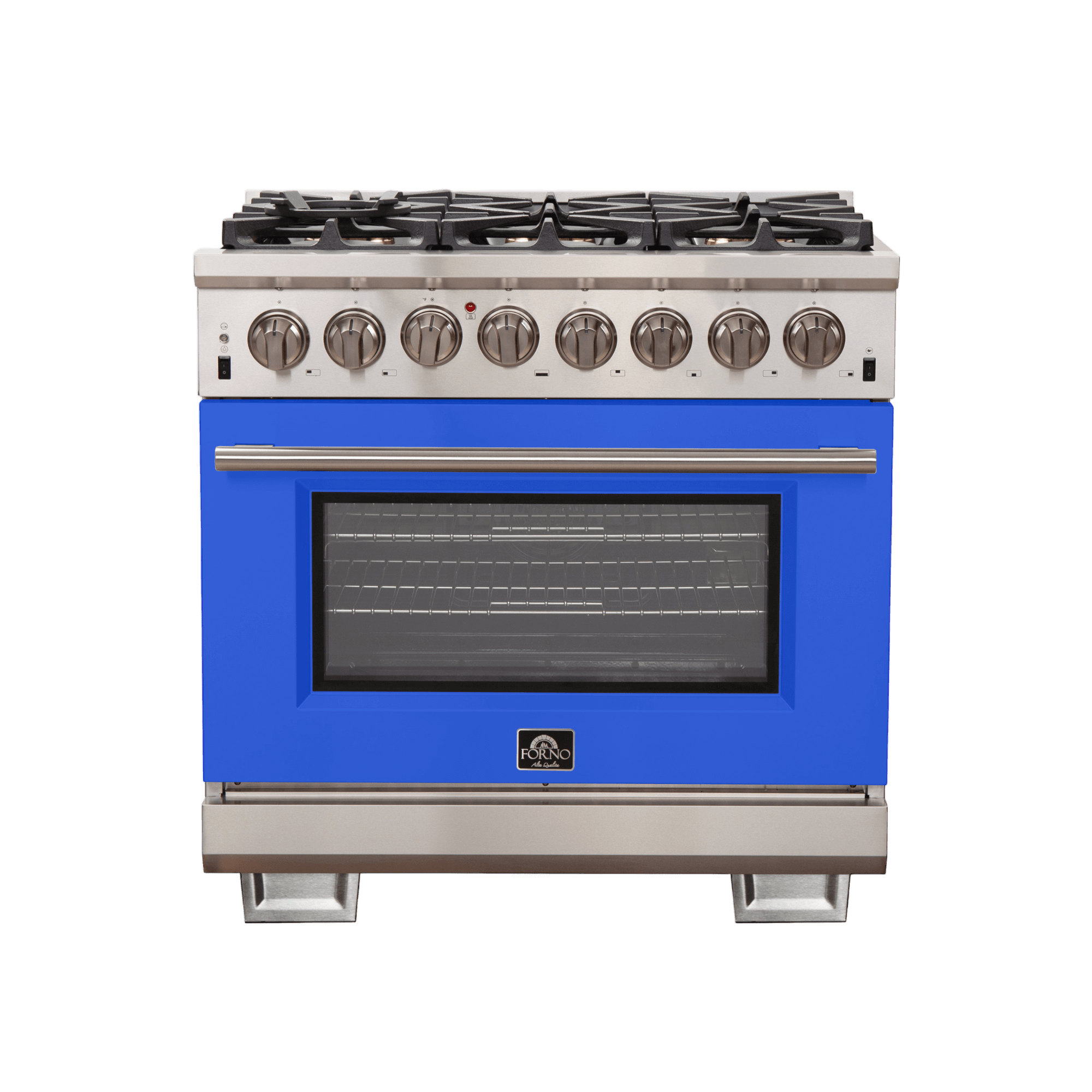 FORNO Capriasca 36″ Freestanding Dual Fuel Range