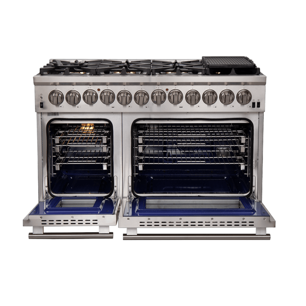 FORNO Capriasca 48″ Freestanding Dual Fuel Range