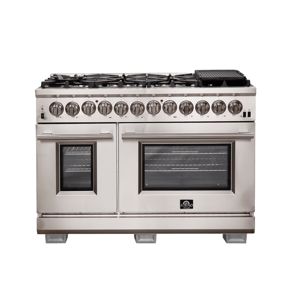 FORNO Capriasca 48″ Freestanding Dual Fuel Range