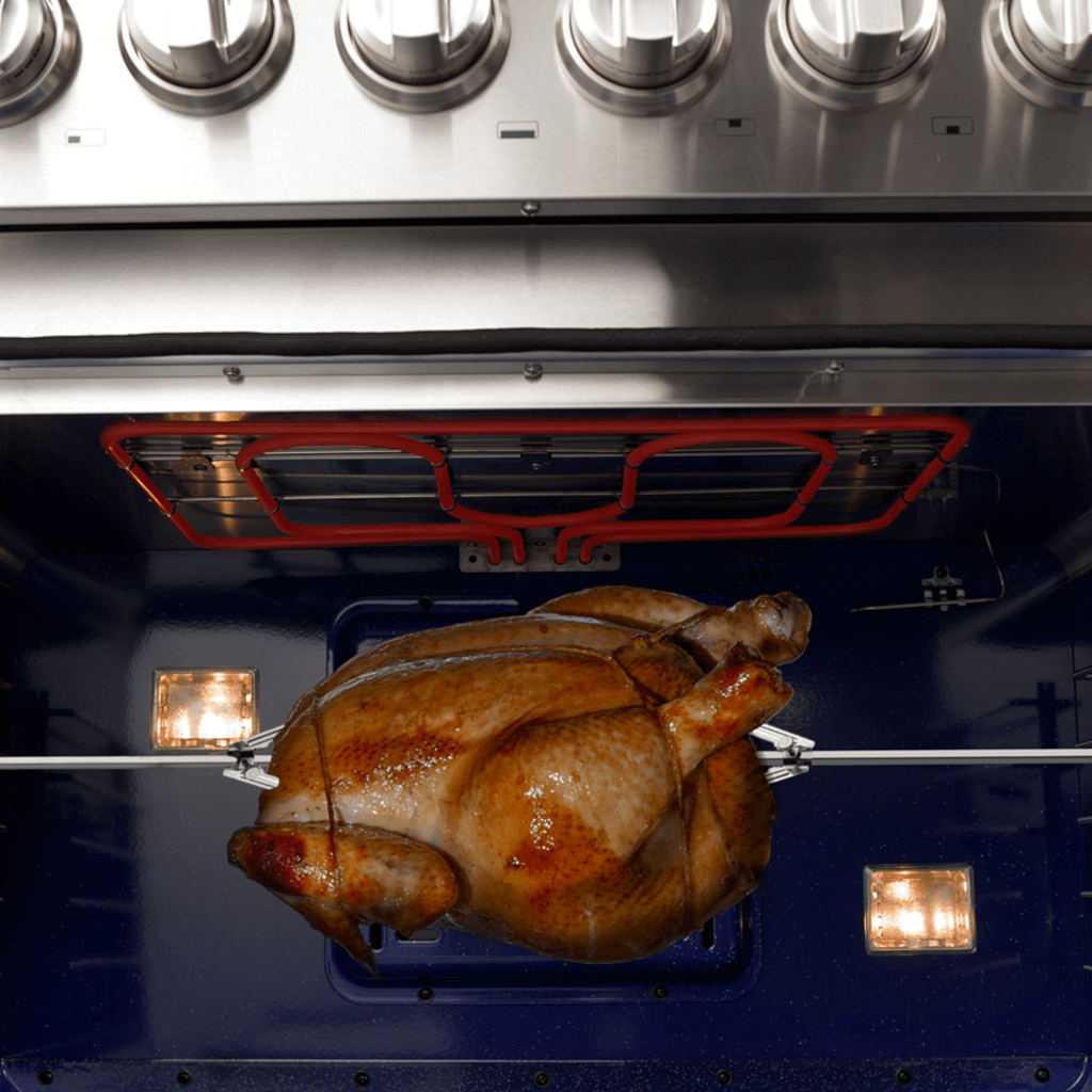 FORNO Capriasca 48″ Freestanding Dual Fuel Range
