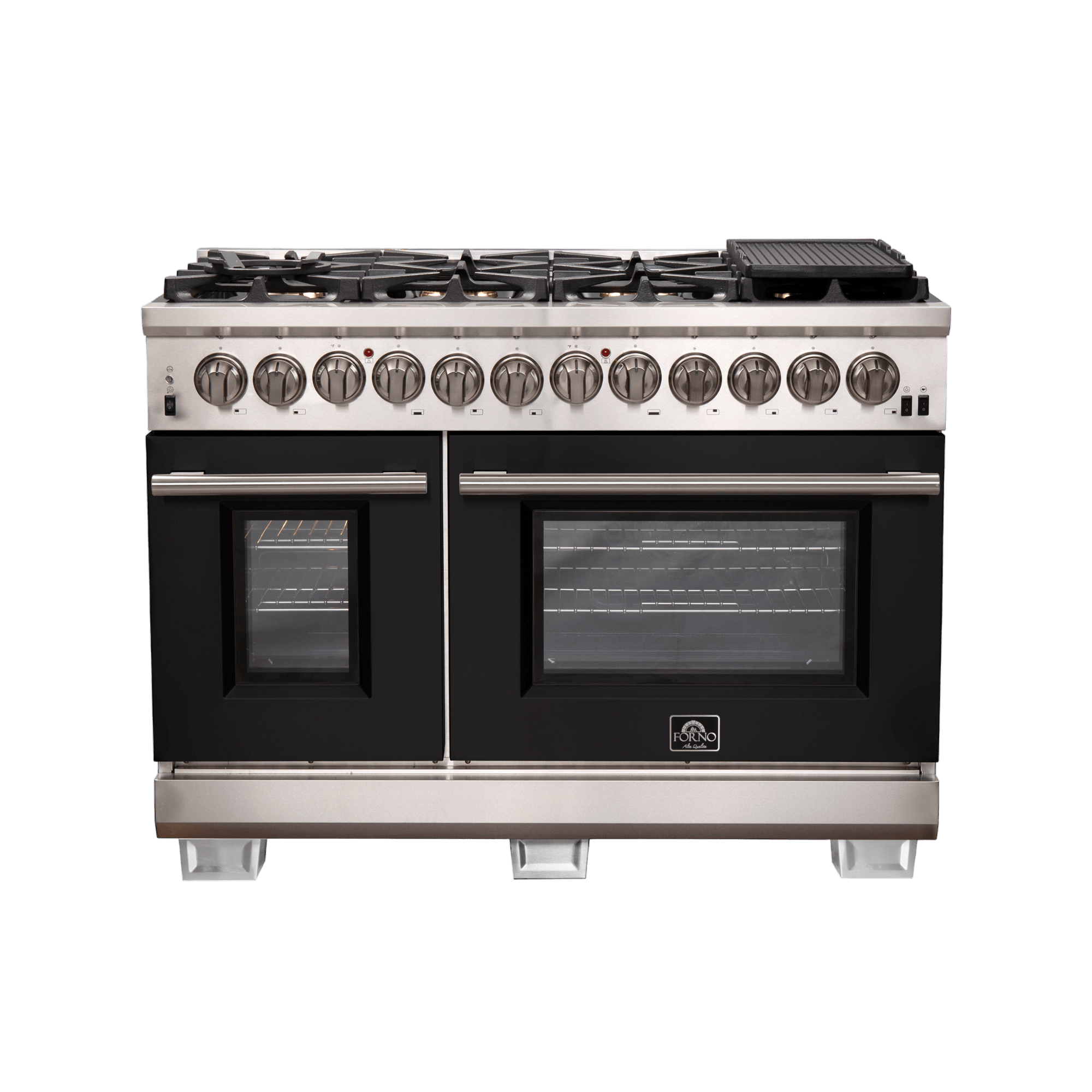 FORNO Capriasca 48″ Freestanding Dual Fuel Range