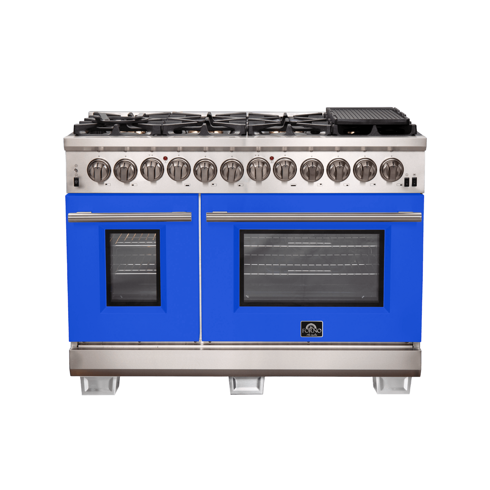FORNO Capriasca 48″ Freestanding Dual Fuel Range