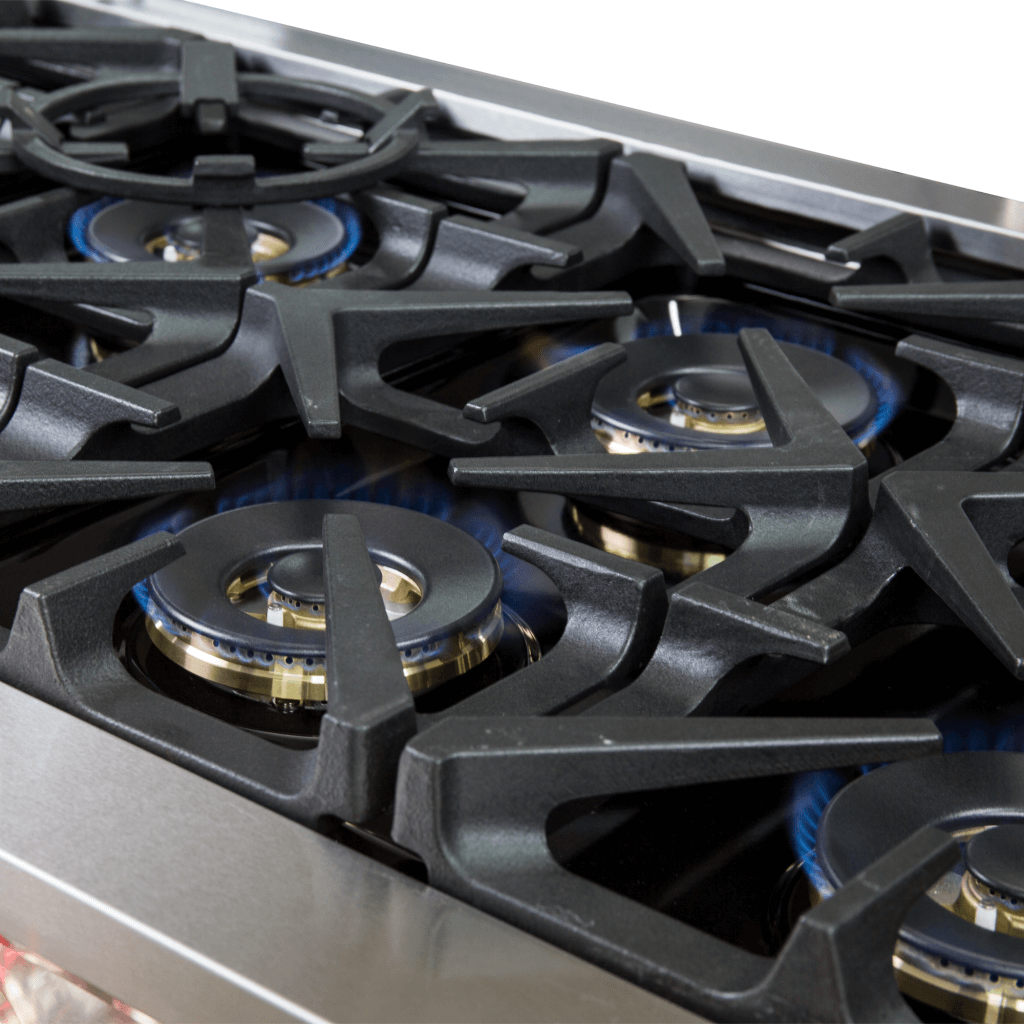 FORNO Capriasca 60″ Freestanding Dual Fuel Range