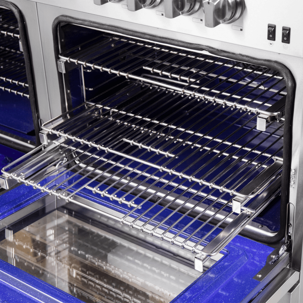 FORNO Capriasca 60″ Freestanding Dual Fuel Range
