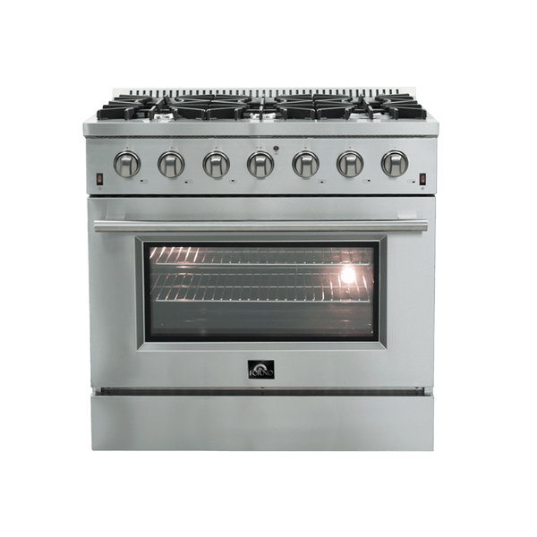 FORNO Galiano – 36″ Freestanding Gas Range