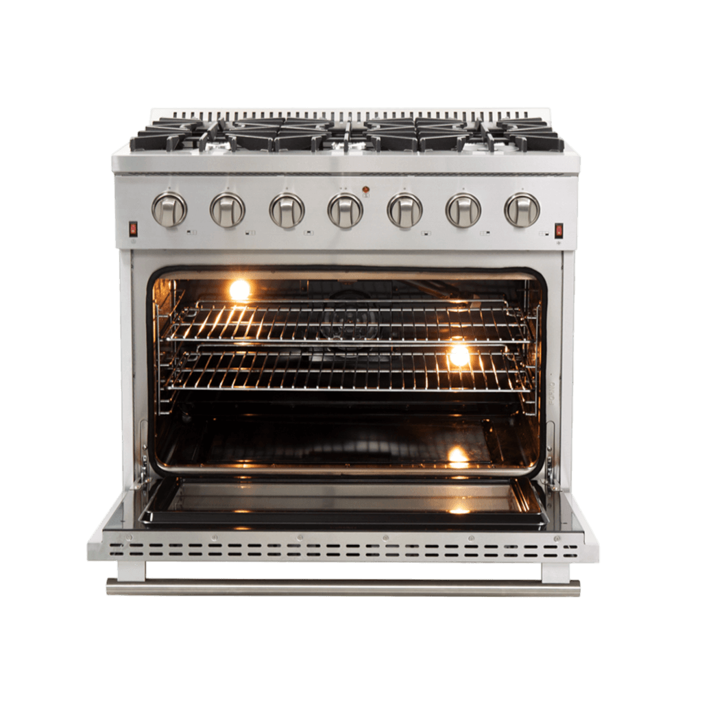 FORNO Galiano – 36″ Freestanding Gas Range