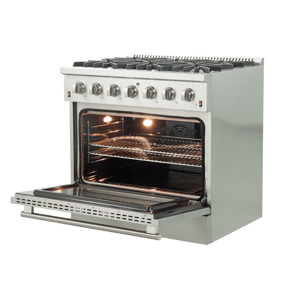 FORNO Galiano – 36″ Freestanding Gas Range