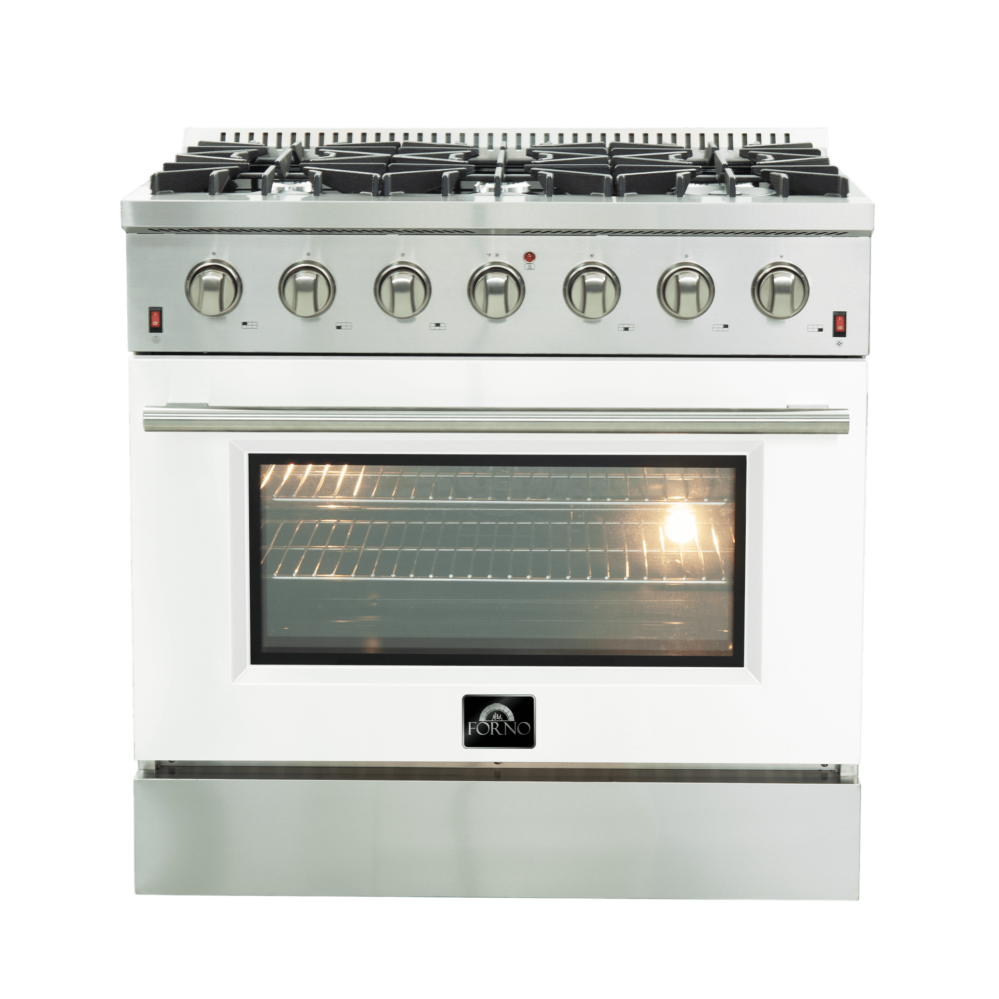 FORNO Galiano – 36″ Freestanding Gas Range