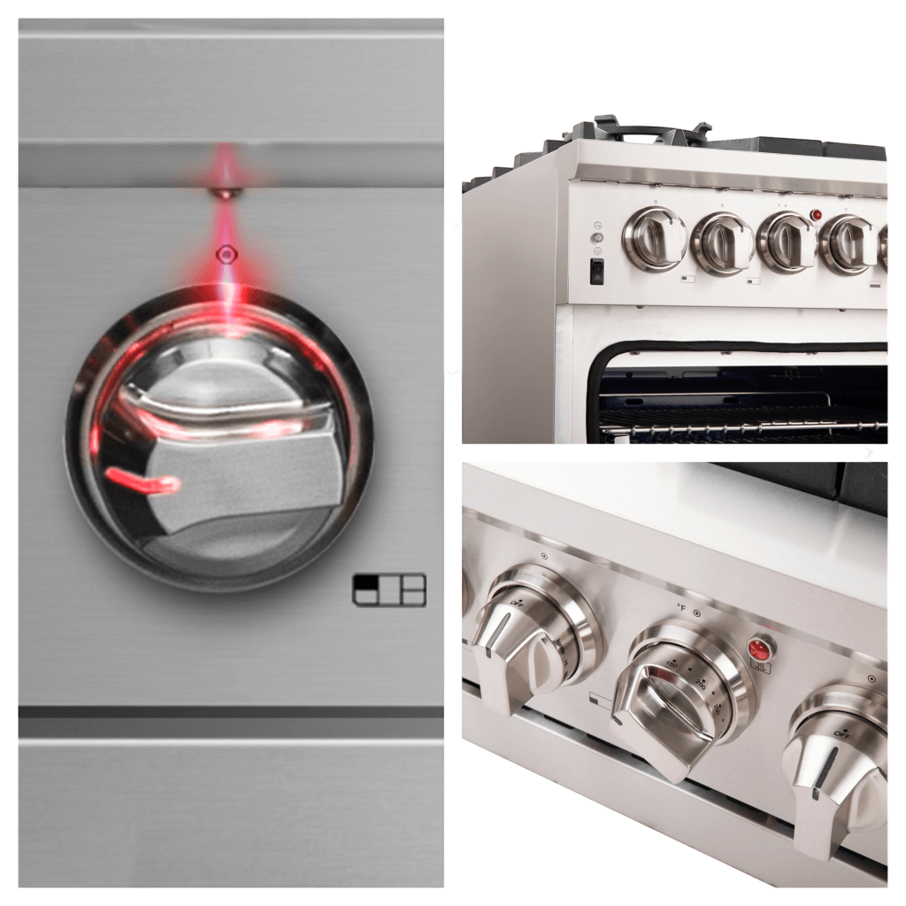 FORNO Capriasca 36″ Freestanding Gas Range