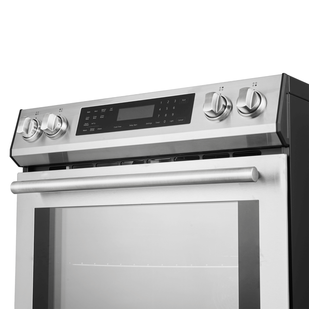 FORNO – Espresso Donatello 30-Inch Slide-In Induction Range Stainless-Steel