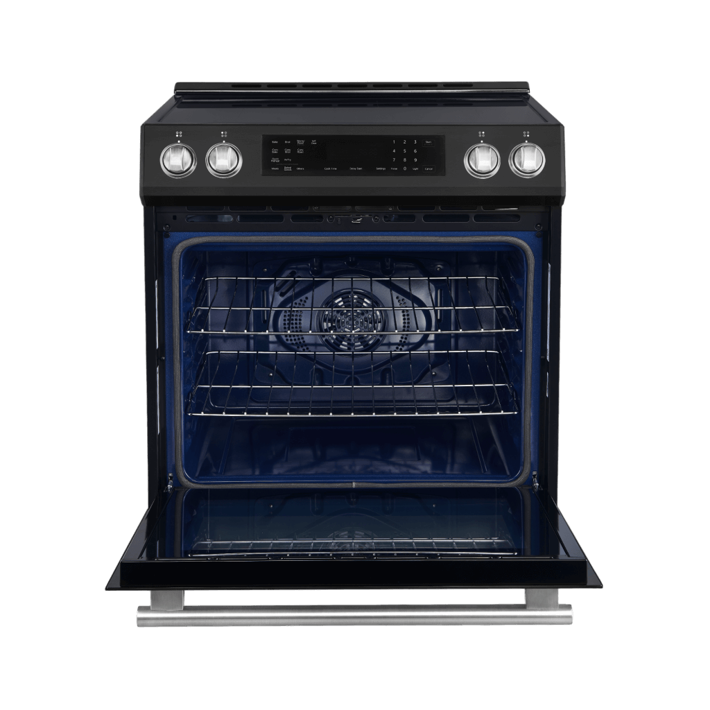 FORNO – Espresso Donatello 30-Inch Slide-In Induction Range Black