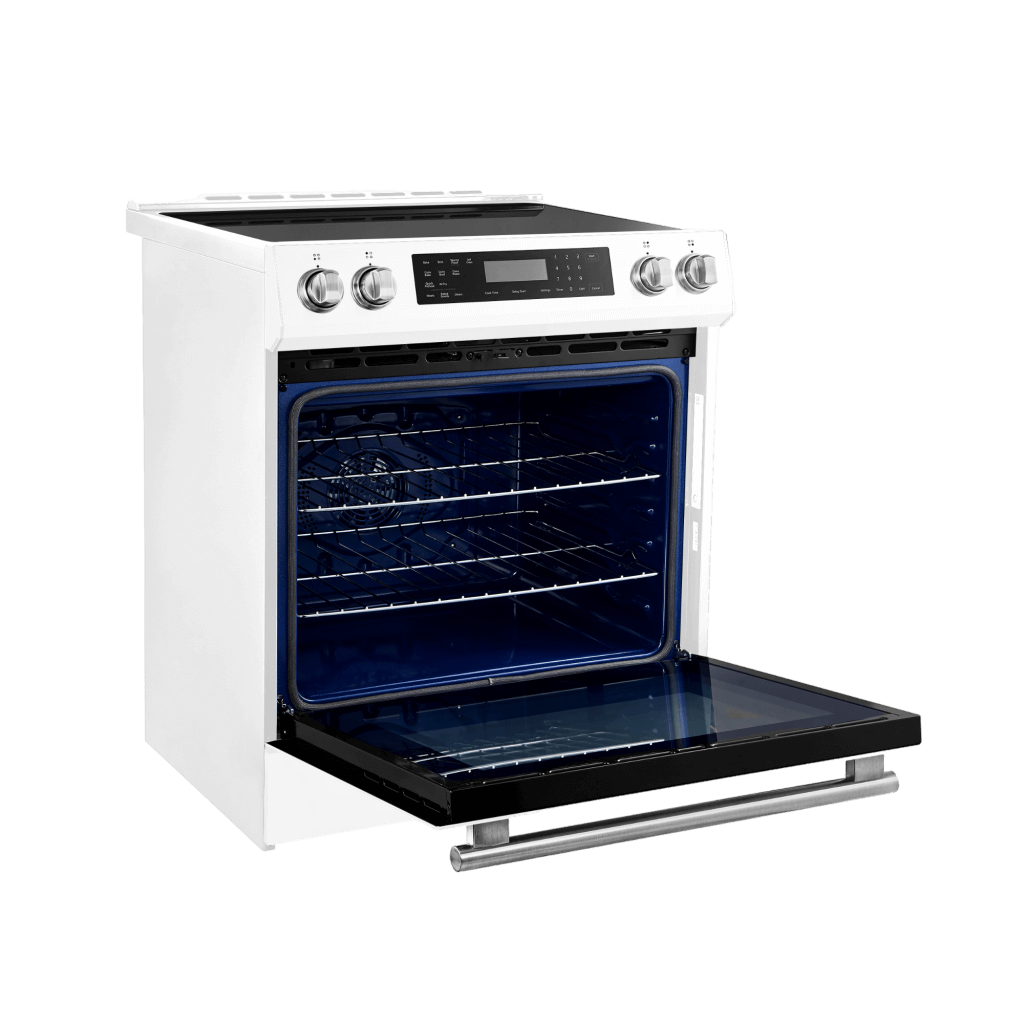 FORNO – Espresso Donatello 30-Inch Slide-In Induction Range White