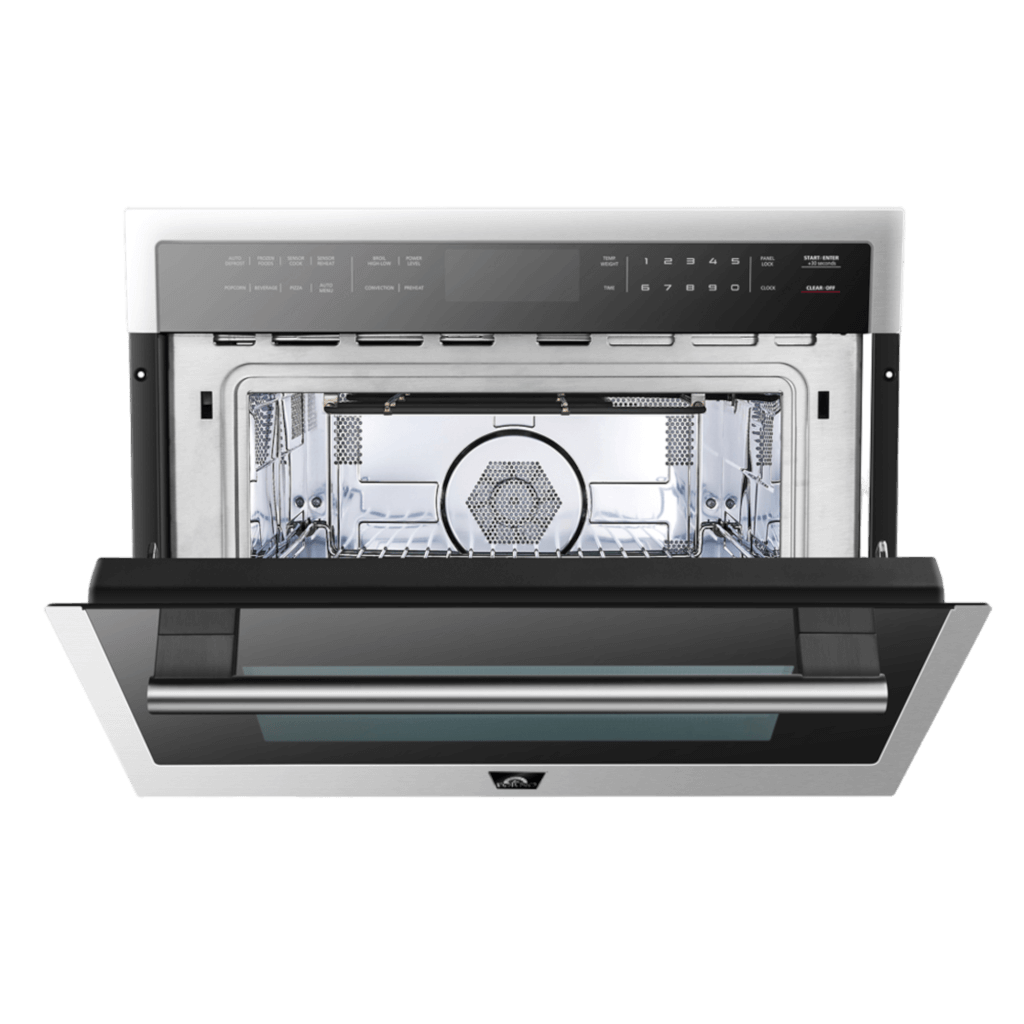 FORNO Oliena 24-inch 1750 W Compact Oven & 1000 W Microwave, 1.6 cu.ft.