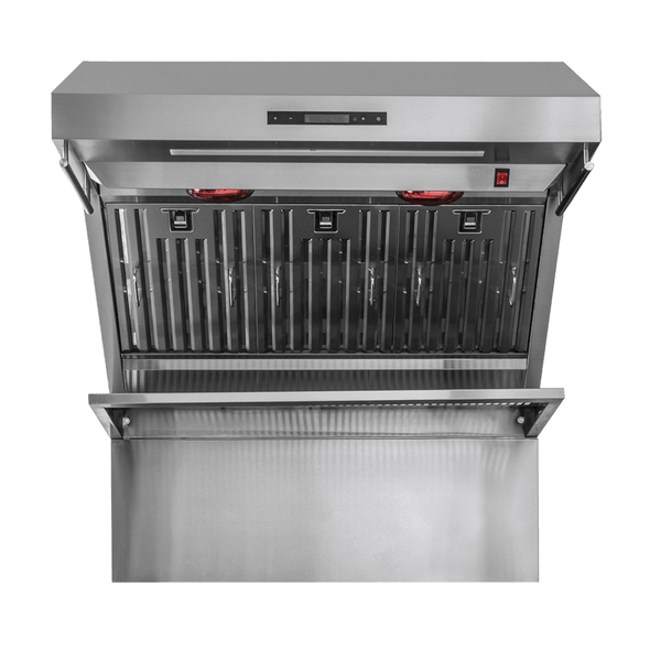 FORNO Savona – 36″ Wall Mount Range Hood with Baffle Filter & Back Splash