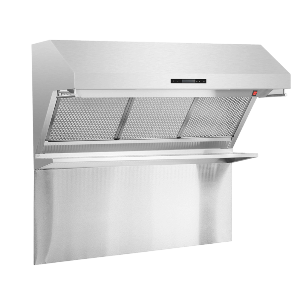 FORNO Savona – 48″ Wall Mount Range Hood with Hybrid Filters & Back Splash