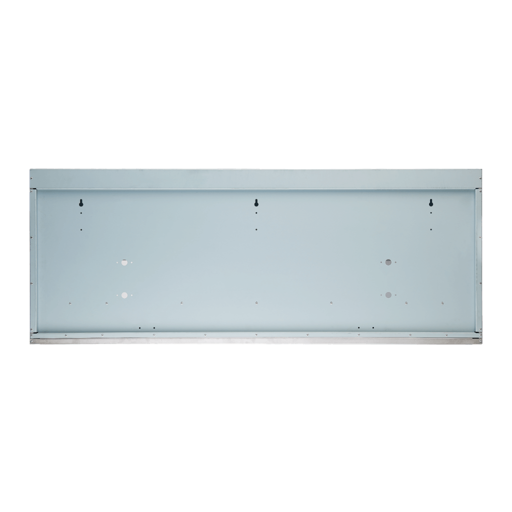 FORNO Savona 60-Inch Wall Mount Range Hood with Hybrid Filters & Back Splash
