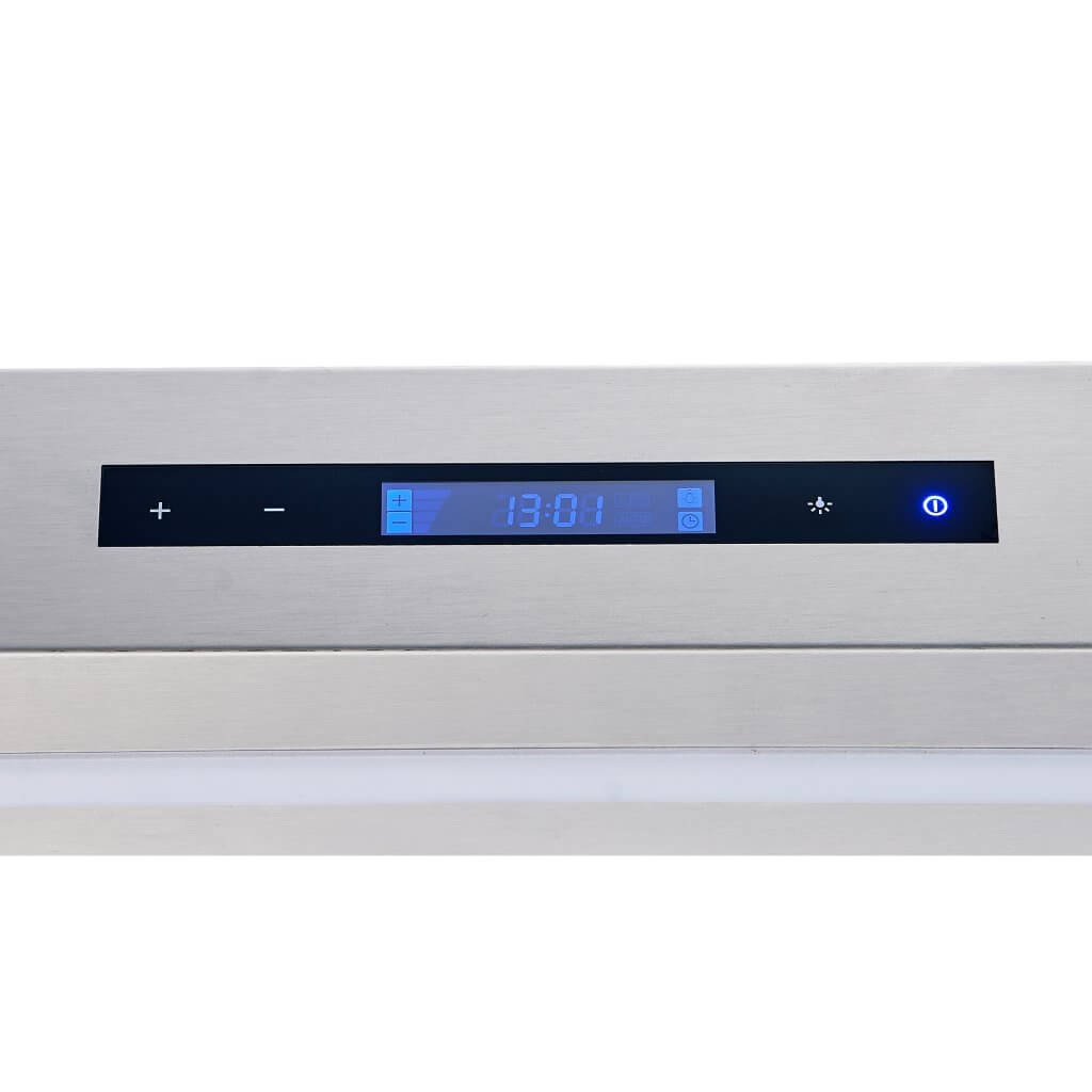 FORNO Savona 60-Inch Wall Mount Range Hood with Hybrid Filters & Back Splash