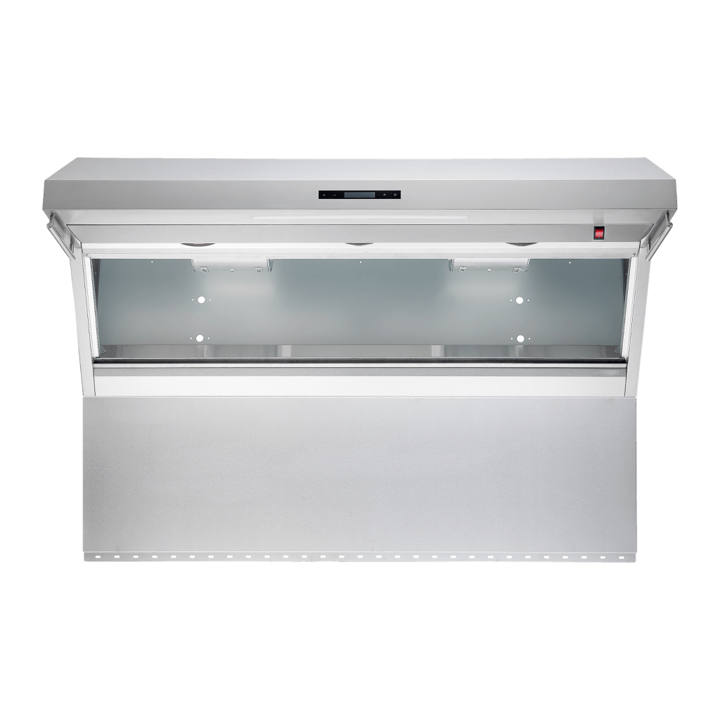 FORNO Savona 60-Inch Wall Mount Range Hood with Hybrid Filters & Back Splash
