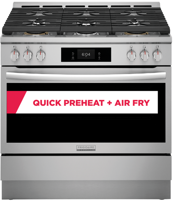 Frigidaire Gallery 36" Gas Range with Air Fry