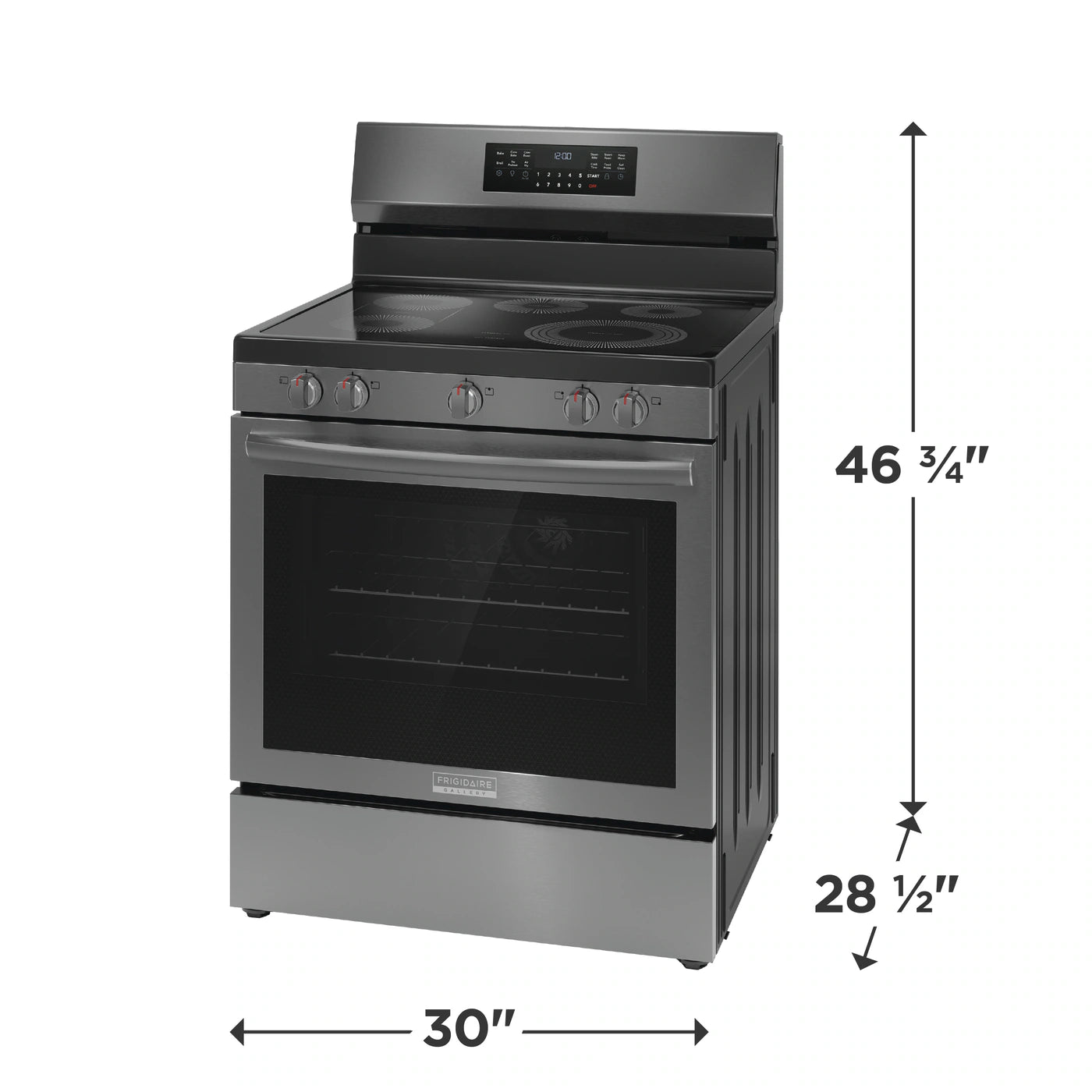 Frigidaire Gallery 30" Electric Range with No Preheat + Air Fry