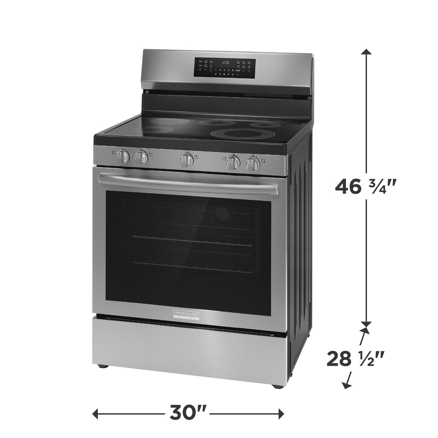 Frigidaire Gallery 30" Electric Range with No Preheat + Air Fry