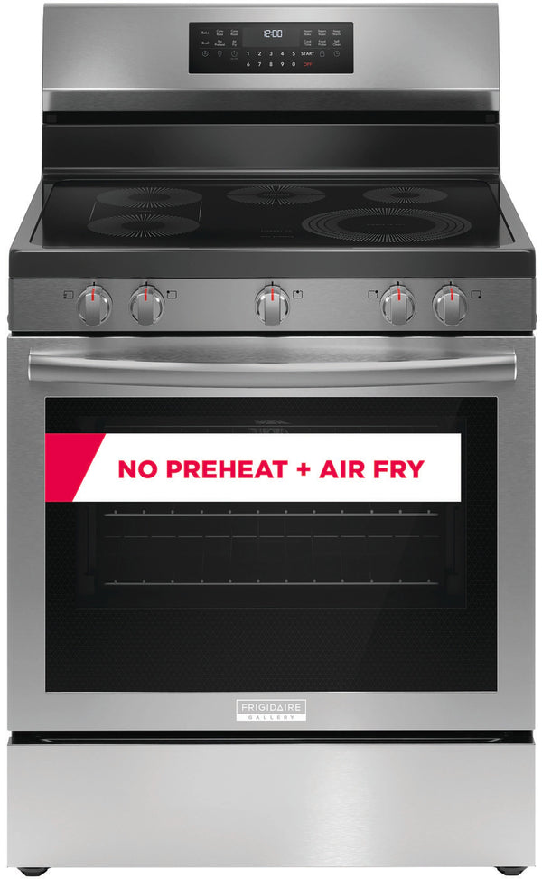 Frigidaire Gallery 30" Electric Range with No Preheat + Air Fry